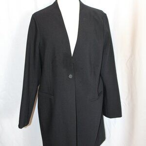 Alfani Black Single Button Blazer Women's Size 14